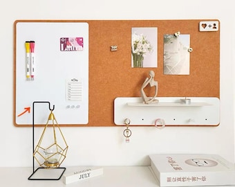 Orange felt wall board, memo board size 80*40 cm, office pin boards, bulletin board, present for office