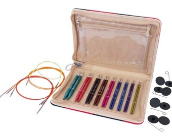 Knitter's Pride - ZING 4.5" Interchangeable Needle Set Deluxe