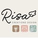 RiSaCreationsDesign store logo