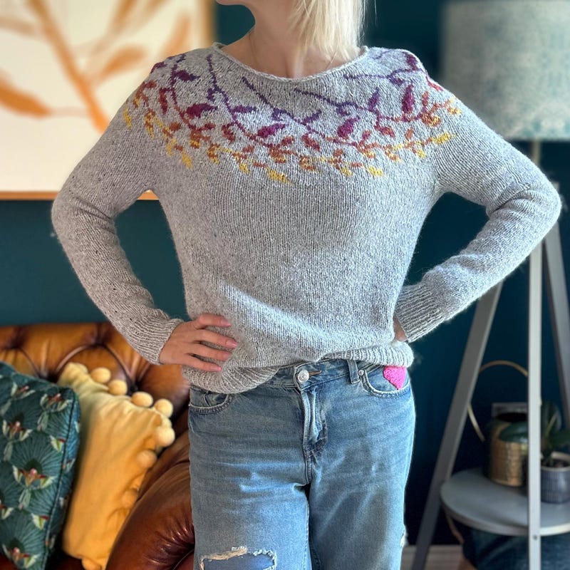 Pull Anny Blatt Superbe - Laine Et Fourrure Fait Main - Taille XL - Neuf Sans étiquettes - Vert Turquoise