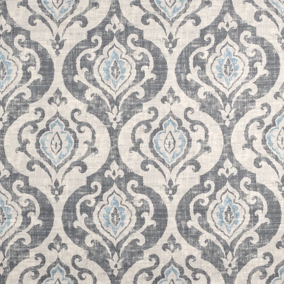 Slate Gray Curtains Grey Home Decor Rod Pocket Etsy