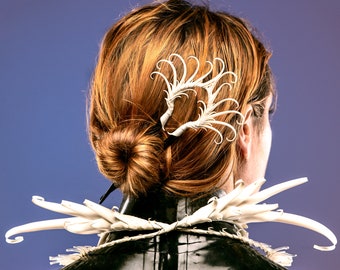 Double Hair Stick - Chimera Curl with Soft Spikes