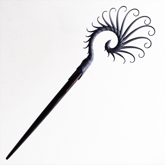 Single Hair Stick - Chimera Curl with Soft Spikes