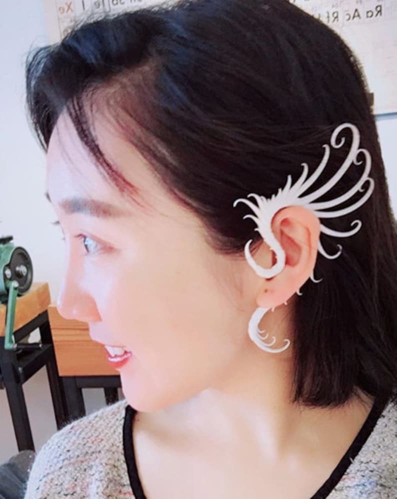 Ear Cuff with soft spikes