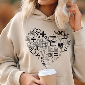 Funny Math Teacher Hoodie, Math Humor Hoodie, Show Your Work Hoodie, Teacher Gift, Math Pun Hoodie, Math Lover Hoodie, Teaching Gift