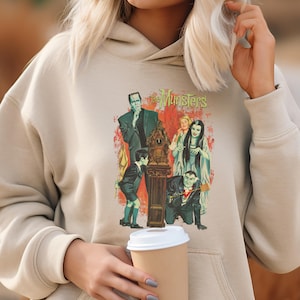 The Munsters Halloween Hoodie: Spooky Family Matching Hoodie