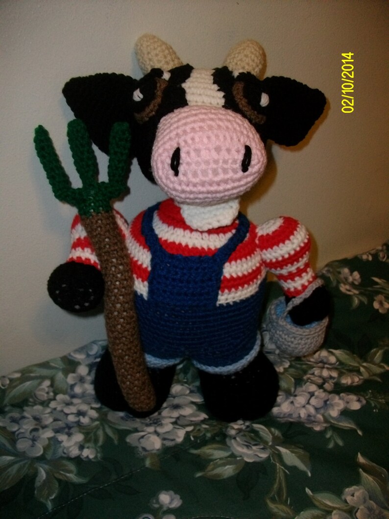 Buddy The Bull Crocheted Toy image 2
