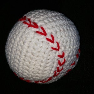 Crocheted Baseball image 2