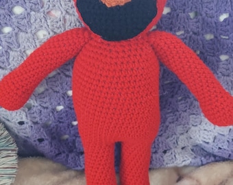 Crocheted Elmo Doll