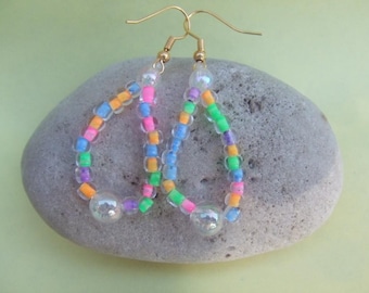 Rainbow Loop Earring