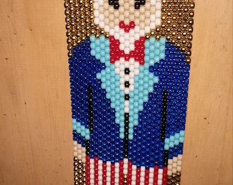 Uncle Sam Beaded Banner