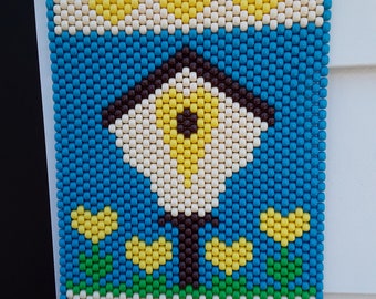 Welcome Beaded Banner