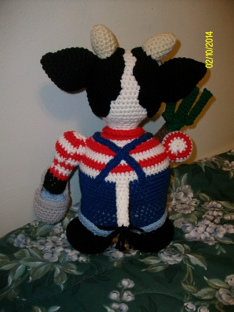 Buddy The Bull Crocheted Toy image 4