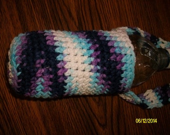 Crocheted Water Bottle Carrier