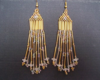 Gold Dangle Earrings