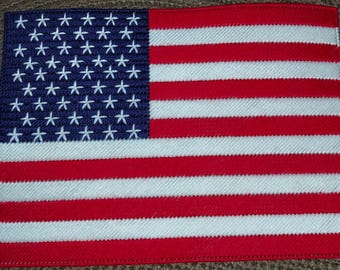 American Flag Hanging