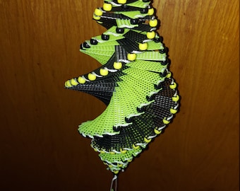 Neon Yellow and Black Spinner
