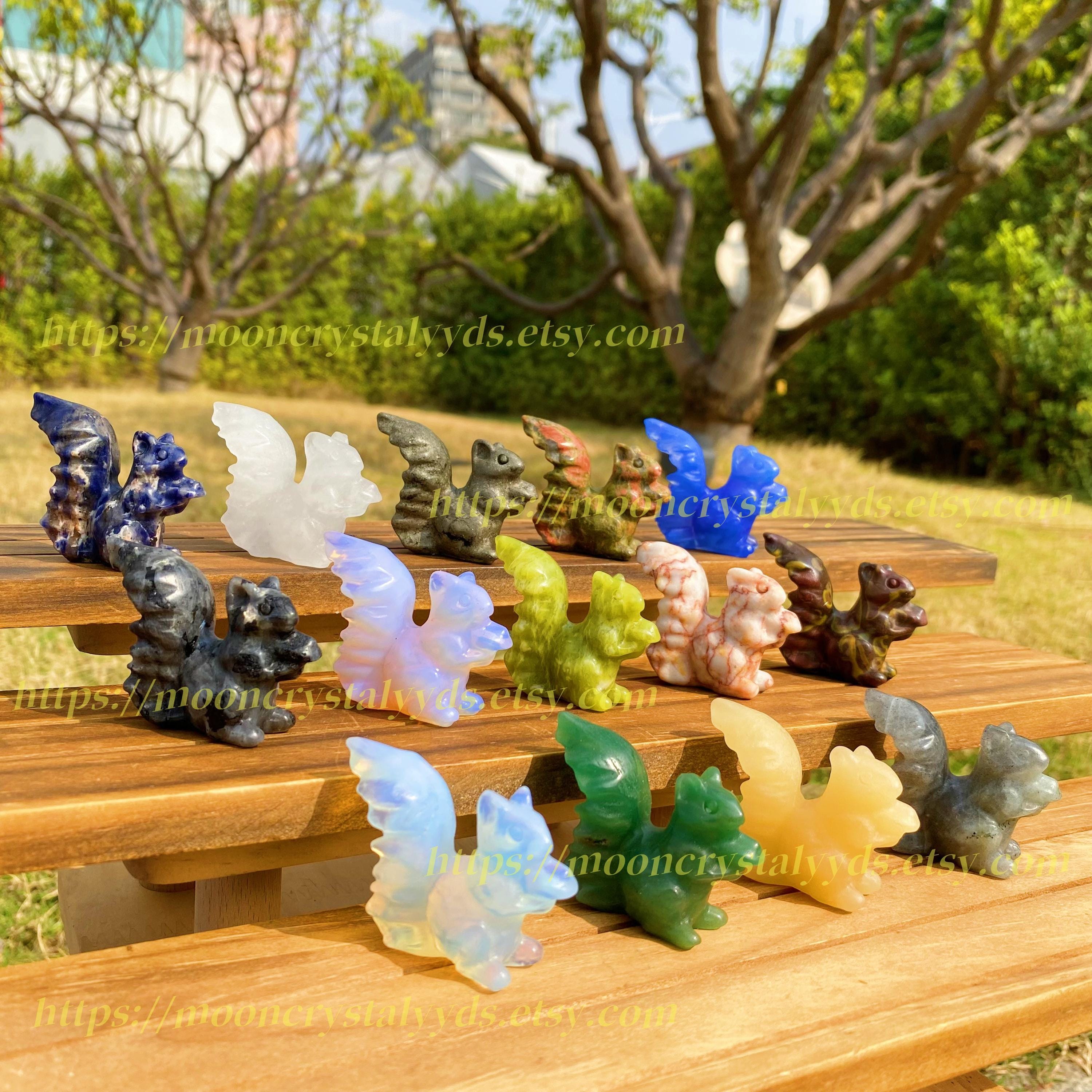 Amazon.co.jp: 標本 1pc 天然蛍石鳥動物クリスタルストーン彫刻