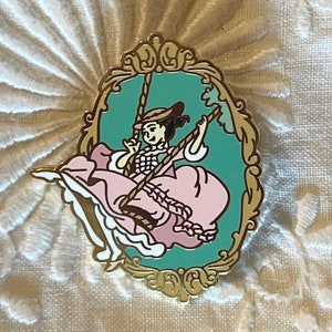The Swing Rococo Pin