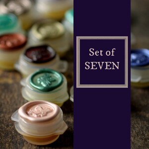 Solid Natural Perfume Discovery Set of Seven Samples, Pretty and playful, ready to wear and little luxuries from nature. Girl crush