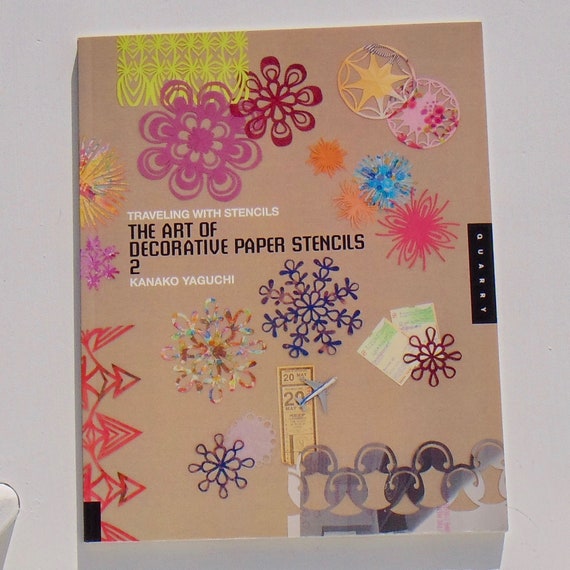 The Art of Decorative Paper Stencils 2 by Kanako Yaguchi Etsy