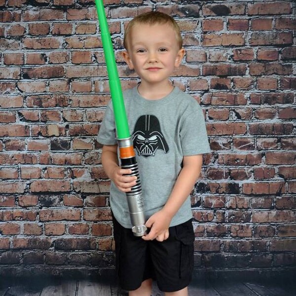 Boys Gray short sleeve tee shirt Darth Vader embroidery design Boys Tee Shirt embroidery line from Figtreebroutique