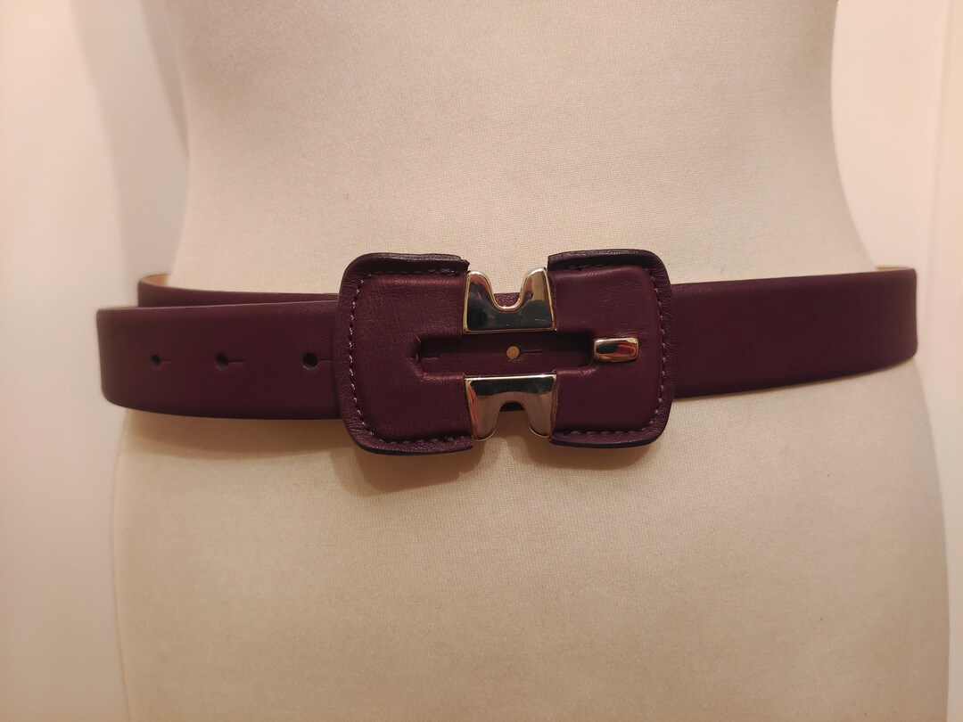 Francesco Biasia belt Purple Woman Authentic Used Francesco Biasia belt Purple Woman Authentic Used main image 2
