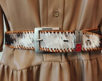 Regular Real Leather Belt by Diamond Line