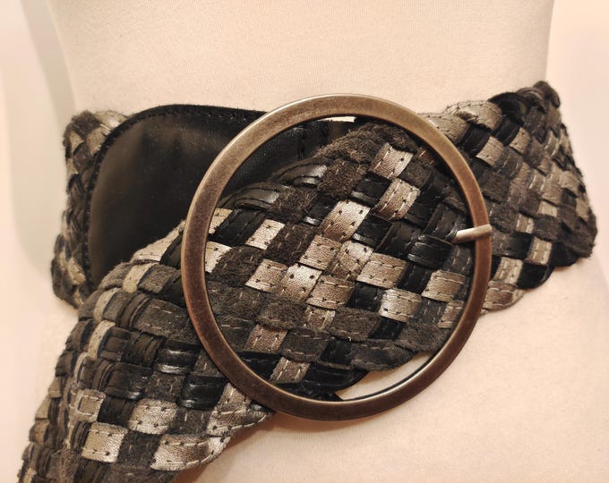 Extra Long Wide Real Leather Adjustable Belt