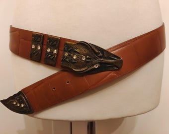 Ceintures en métal Punk Harajuku pour femmes, Vint... – Grandado