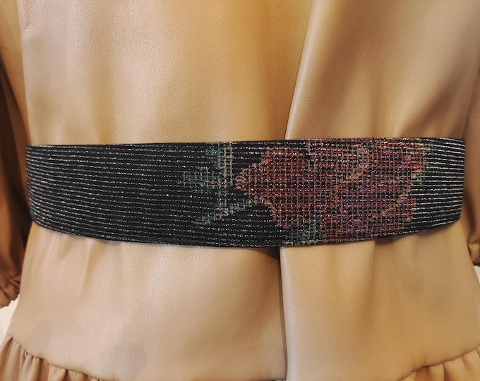 80's Vintage Fabric Belt