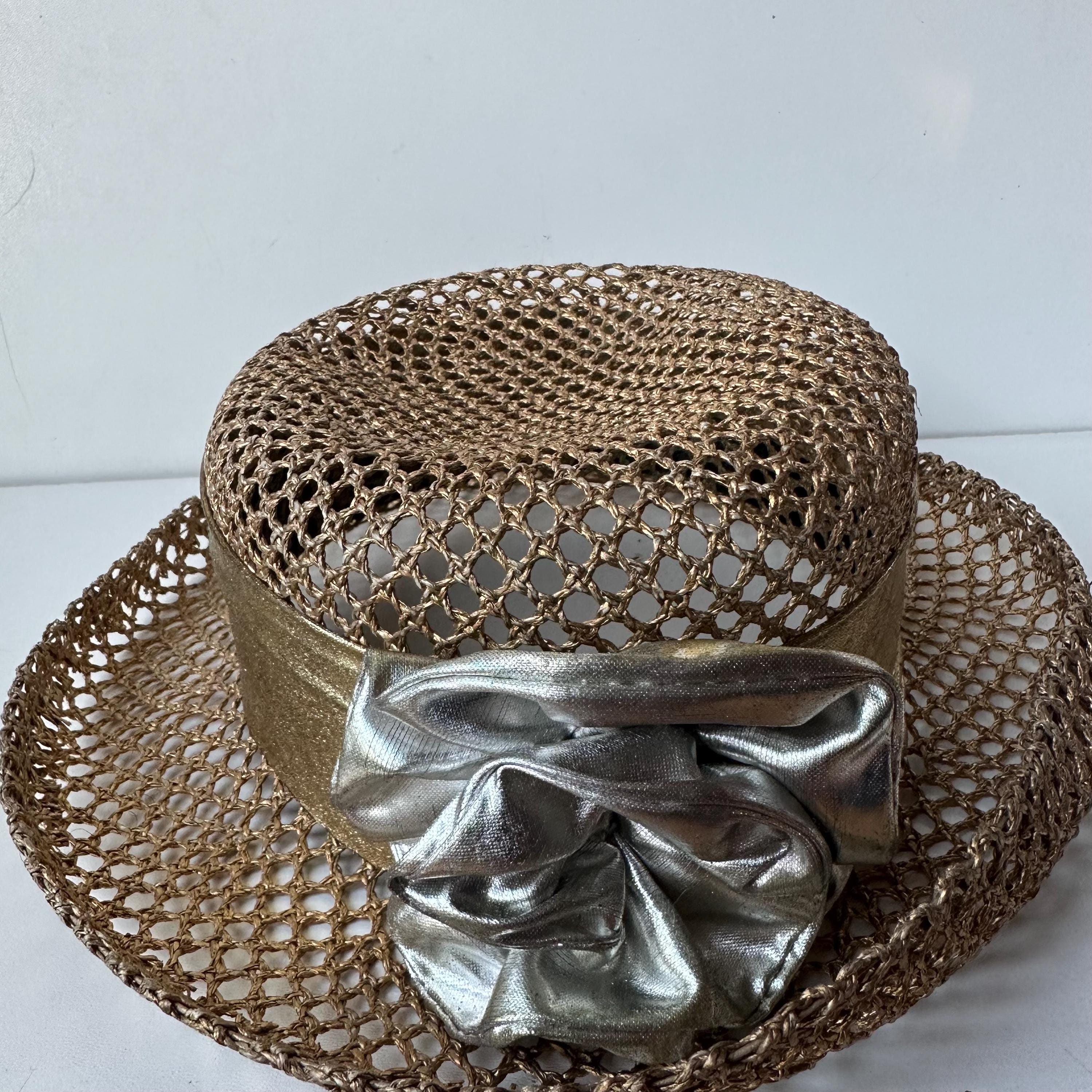 90s Woven Hat - Etsy display picture 2