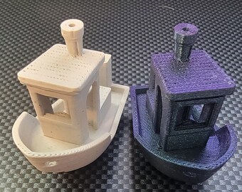 High-Quality 3D Printed Benchy Boat - Fun Toy even better display.