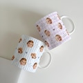 Personalized Photo Mug, Custom Coffee Mug, Baby Face Cup, Custom Baby Mug, Grandma Gift, Grandpa Gift, Custom Picture Mug, Mother's Day Mug