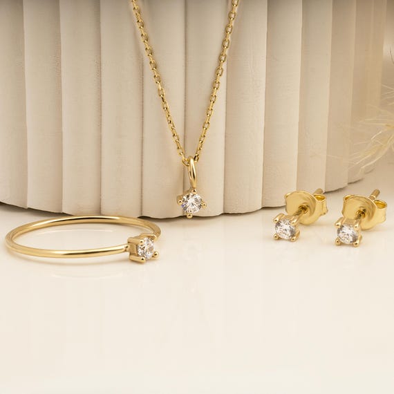 14k gold jewelry sets discount