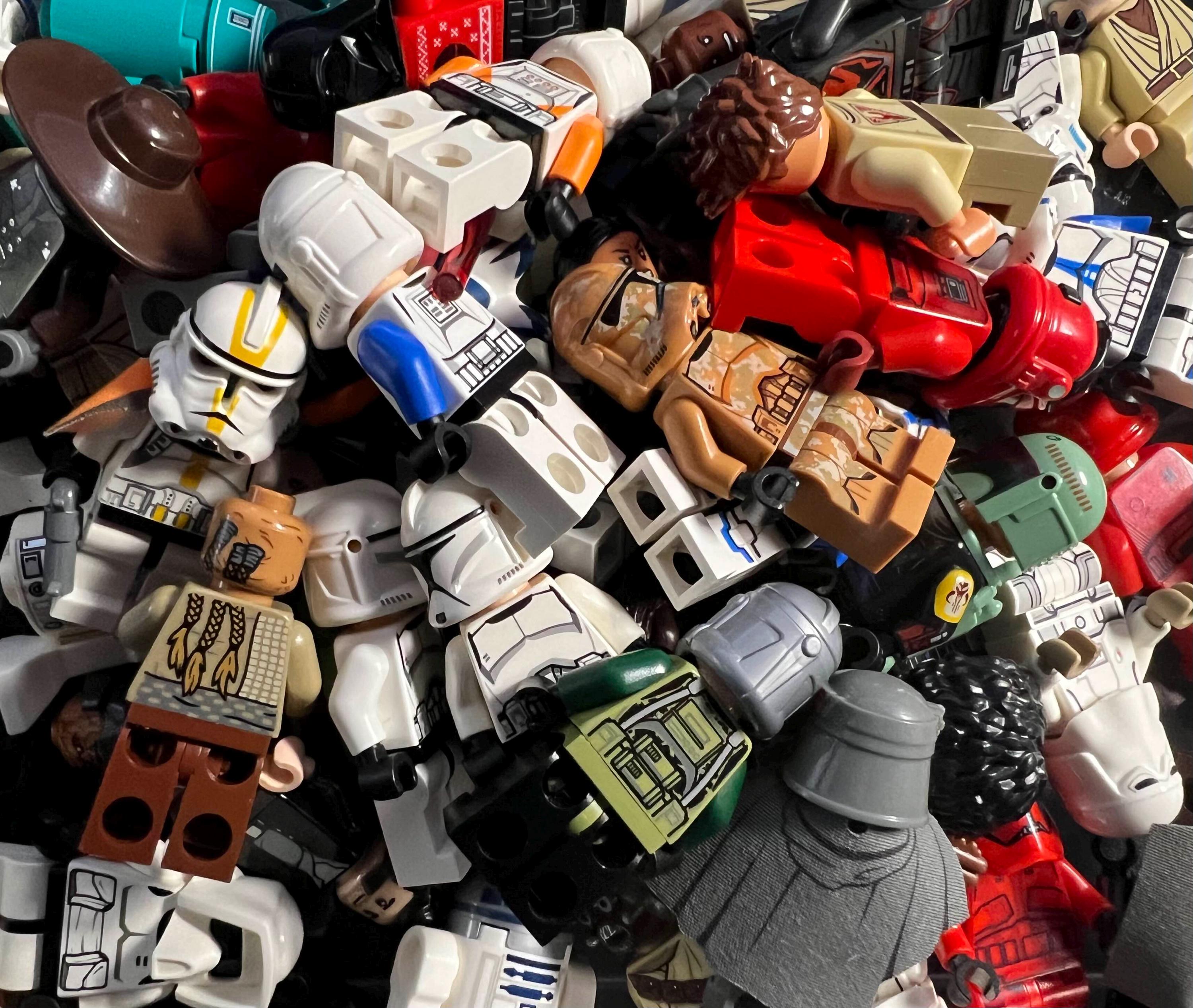 Lego star wars random minifigures hotsell