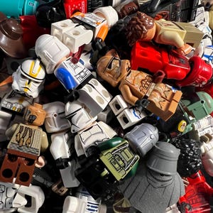 LEGO Star Wars Minifigure 10 Pack 10 Random Authentic Figures Surprise Galactic Heroes Bulk Lot for Collectors Builders Etsy