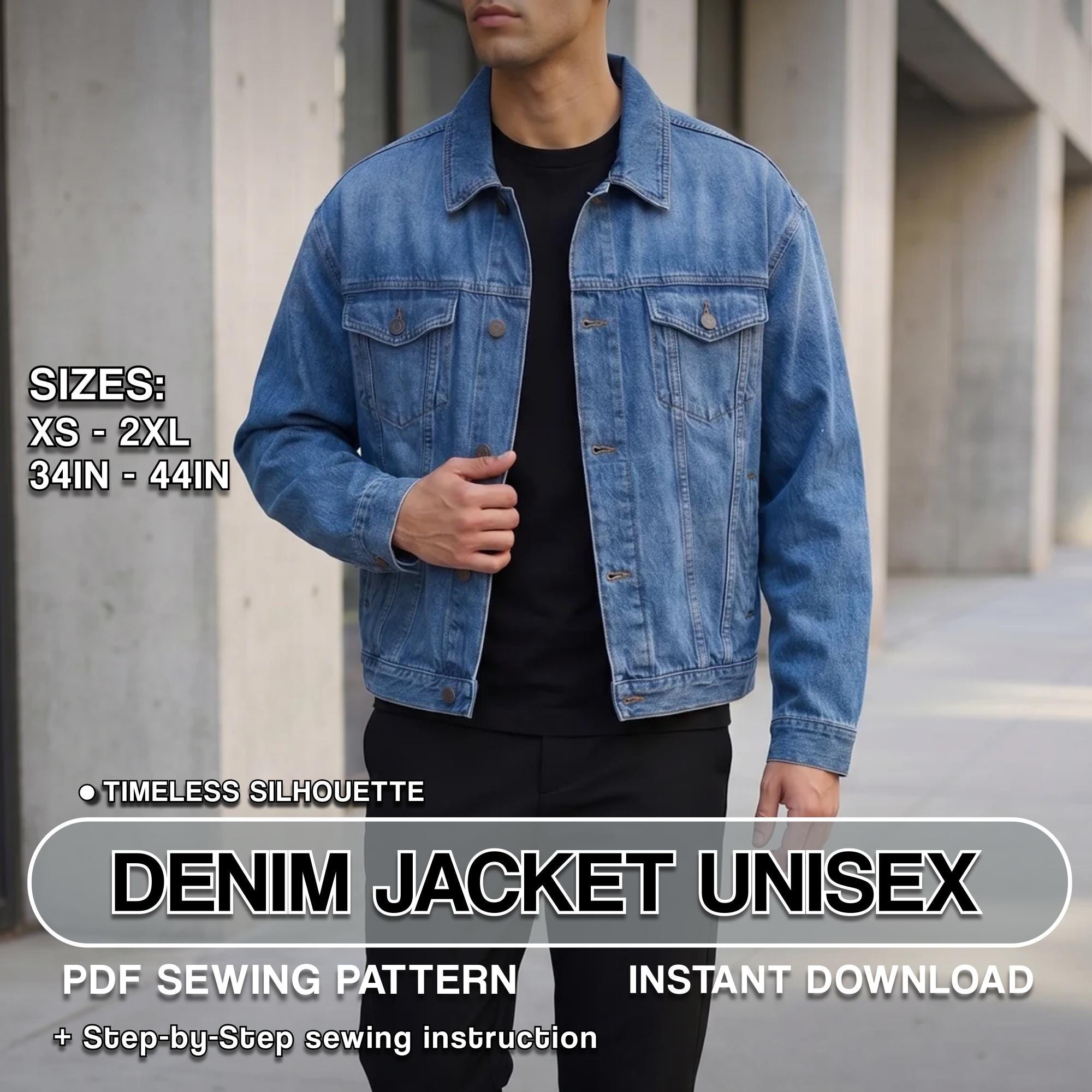 Y2k Denim Jacket - Etsy