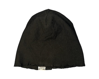 Vintage Brand New Y2K Black & White Spider Spiderweb Beanie Hat