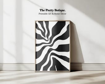 Animal Print Abstract Art: Safari Minimalist Decor (Digital Download)