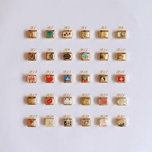 Pulseira italiana, pingentes personalizados de ouro da Itália, pulseira italiana personalizada, pingentes italianos