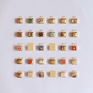 Pulseira italiana, pingentes personalizados de ouro da Itália, pulseira italiana personalizada, pingentes italianos
