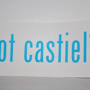 got castiel? Precision Die Cut Vinyl Car Window Decal Sticker for Supernatural Fans