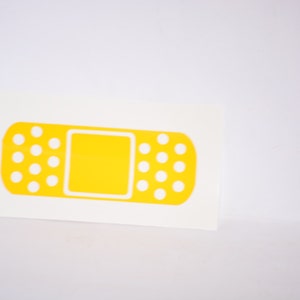 Small Bandage Precision Cut Vinyl Car Window Decal Sticker to Cover Up Dents Dings Scratches