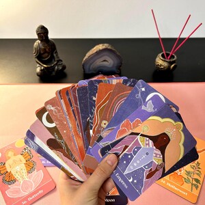 1 kaart Sacred Cycles Oracle-lezing van je beschermengelen