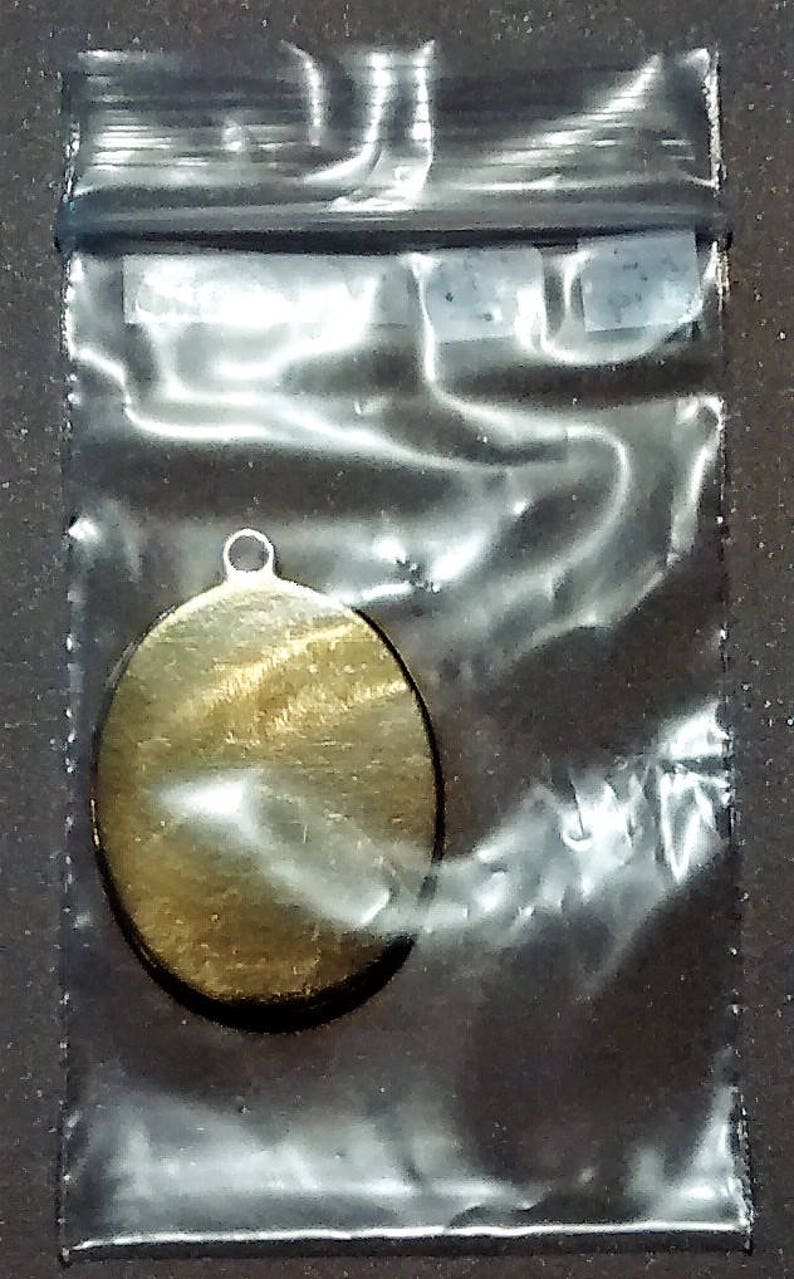 BF-219: Gold Cabochon Mounting 25 x 18mm image 3