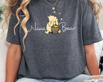 Winnie The Pooh, Winnie The Pooh Shirt, Pooh Bear, Mama Bear Shirt, Nana Bear Shirt, Disney Shirts 231369