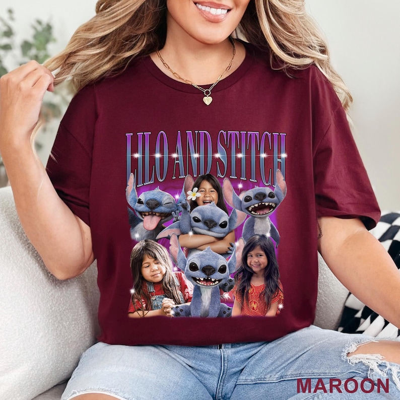 Lilo and Stitch Shirt, Lilo And Stitch Tee, Magic Kingdom Shirt, Stitch Movie Tee, Stitch 2025 Shirt, Disney Stitch Tee 233392 bild 1