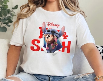 Lilo and Stitch Shirt, Lilo And Stitch Tee, Magic Kingdom Shirt, Stitch Movie Tee, Stitch 2025 Shirt, Disney Stitch Tee 233393