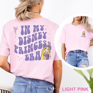 In My Disney Princess Era Shirt, Disneyworld Girls Trip Tee, Disneyland Vacation Shirt, Disney Princess Matching Tee 233055